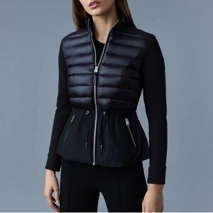 MACKAGE Black Joyce-Z Hybrid Down
Jacket Sz Small